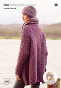 Cardigan &amp; Headband in Rico Essentials Merino DK (1055)