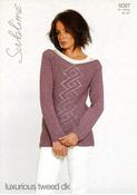 Sweater in Sublime Luxurious Tweed DK (6097)