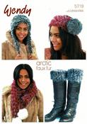 Accessories in Wendy Arctic Faux Fur (5719)