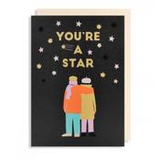 Greeting Card - You're a Star Couple image
