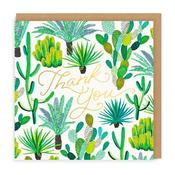 Greeting Card - Cacti Thank You image