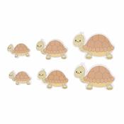 Craft Embellishments (8pcs) - Tortoises