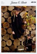 Waistcoat in James C Brett Rustic Aran (JB104)