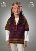 Tunics in King Cole Riot Chunky (3436)