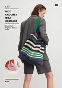 Crochet Tote Bag in Rico Essentials Organic Cotton Aran (1201) - CROCHET