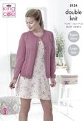 Cardigan &amp; Sweater in King Cole Cottonsoft DK (5124)