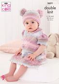 Baby Set in King Cole DK (5631)