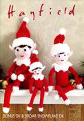 The Elf on the Shelf Collection in Hayfield Bonus DK &amp; Sirdar Snowflake DK (2475)