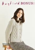 Cable Stepped Hem Cardigan in Hayfield Bonus Aran w/Wool (10322)