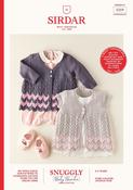 Matinee Coat in Sirdar Snuggly Baby Bamboo DK (5359) image