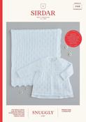 Shawl &amp; Matinee Jacket in Sirdar Snuggly 2 Ply (5468) image