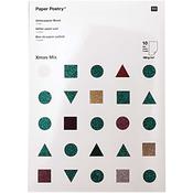 A4 Glitter Paper Pad (10pk) - Paper Poetry Nostalgic