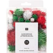 Pompom Pack (60pcs) - Glitter image