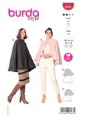 Cape in Burda Misses' (6063)