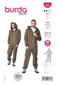 Men's Hooded Onesie in Burda Style (6065) image