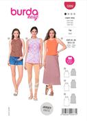 Halter Tank Tops in Burda Misses' (5999)