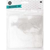Iron-On Pegboards (2pcs) - 15 x 15cm Square