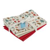 Fat Quarter Bundle (5pcs) - Gingerbread