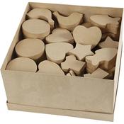 Handmade Papier-Mache Boxes (63pcs) - Assorted image