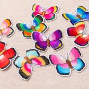 Iron-On Butterfly Motif - Medium Gradient Multi