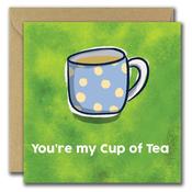 Greeting Card - You're My Cup of Tea image