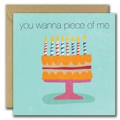 Greeting Card - You Wanna Piece of Me image