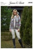 Jacket in James C. Brett Marble Chunky (JB498)