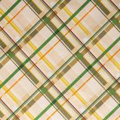 Plaid in Cream - 100% Cotton image