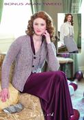 Cardigans in Hayfield Bonus Aran Tweed (9802)