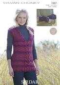 Tunic &amp; Wristwarmers in Sirdar Sylvan Chunky (7487)