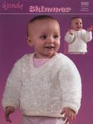Round &amp; V Neck Sweaters in Wendy Shimmer &amp; Velvet Touch (5023)