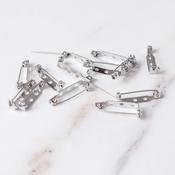 25mm Brooch Pins (1pc) - Silver image
