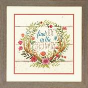 Counted Cross Stitch Kit - Rustic Bloom image