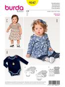 Babies' Dress &amp; Romper in Burda Kids (9347)