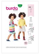 Babies' Pull-On Dresses in Burda Kids (9296)