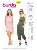 Jumpsuit &amp; Playsuit in Burda Misses' (6318)