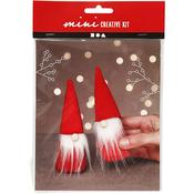 Mini Creative Kit - Felting Christmas Gnome (Red) image