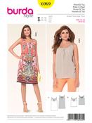Dress &amp; Top in Burda Style (6969)