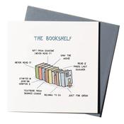 Greeting Card - The Bookshelf image