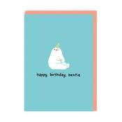 Greeting Card - HBD Bestie image