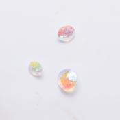 Plastic Shank Button - Disco Ball