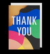 Greeting Card - Colourful Thank You image