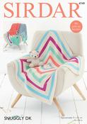Baby Blanket or Afghans in Sirdar Snuggly DK (4749) image