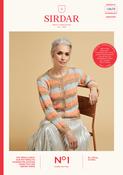Chevron Stripe Jacket in Sirdar No 1 DK (10670) - CROCHET - PDF