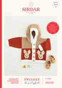 Bunny Hooded Jacket in Sirdar Snuggly DK (5429) - PDF