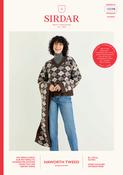 Argyle Sweater &amp; Scarf in Sirdar Haworth Tweed DK (10298) - PDF image