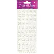 Adhesive Pearl Alphabet