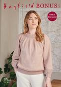 Yoke Gathered Sweater in Hayfield Bonus DK (10271) - PDF image