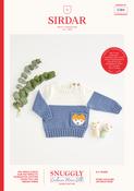 Nordic Fox Pocket Sweater in Sirdar Cashmere Merino Silk DK (5384) - PDF