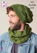 Men's Accessories in King Cole Merino Blend DK (5859)